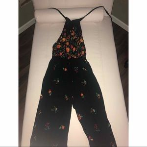 Flowered Pantsuit